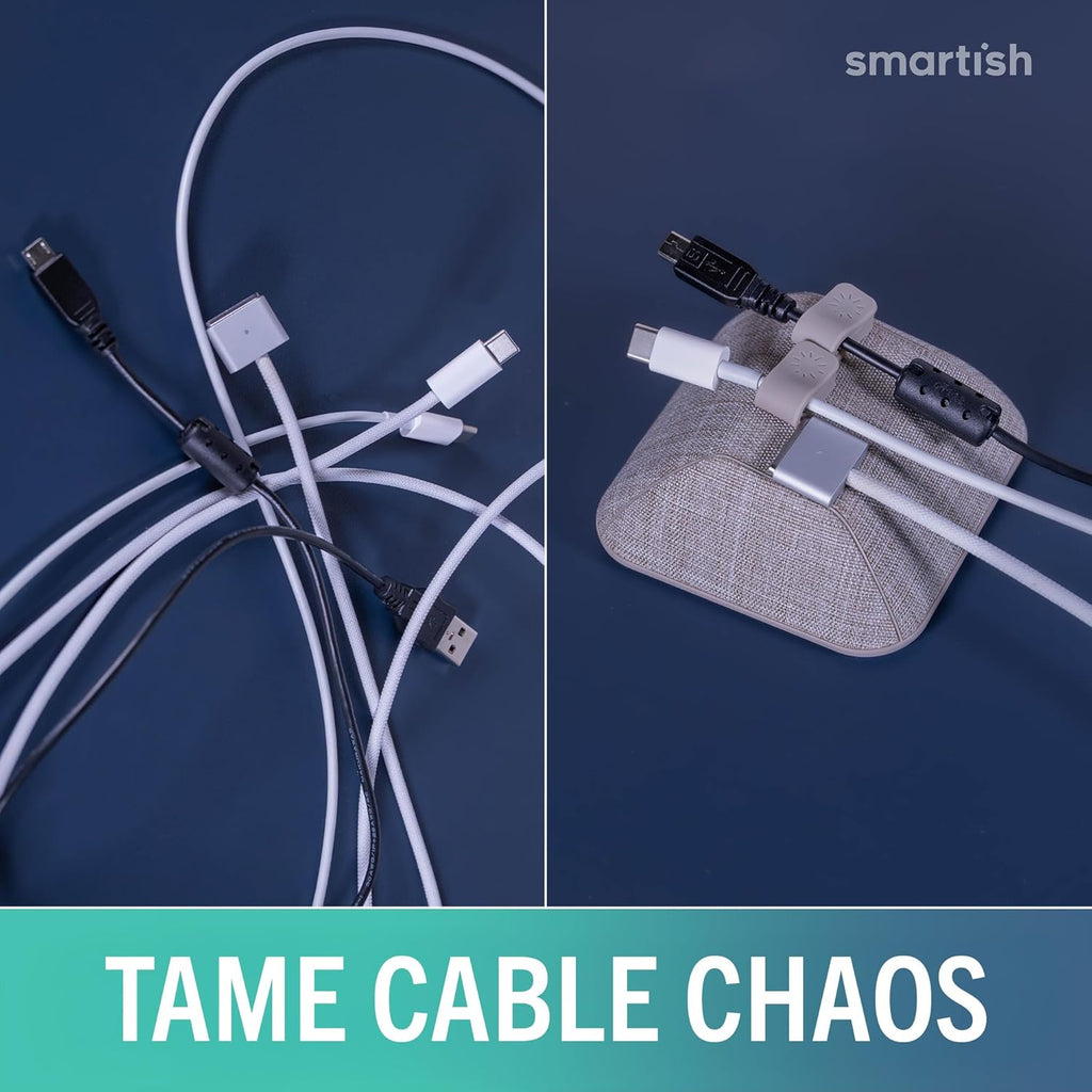 Magnetic Cord Holder - Lightly Toasted Beige